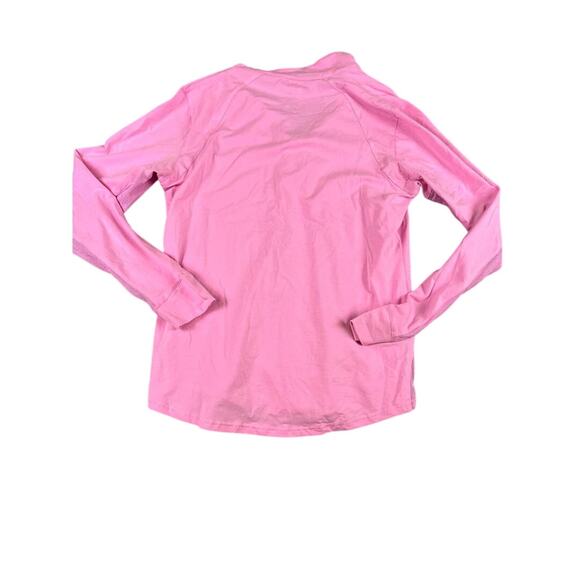 SanSoleil Women's Pink 1/4 Zip Pullover Size L UPF 50 Sun Protection Golf - Picture 2 of 9